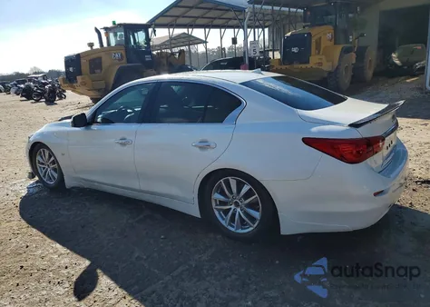 2015 Infiniti Q50 Base z USA, uszkodzony, nr VIN JN1BV7AP9FM338239